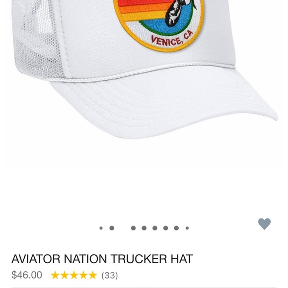 Awesome Aviator Nation White Trucker Hat SOLD OUT ONLINE - Picture 6 of 6
